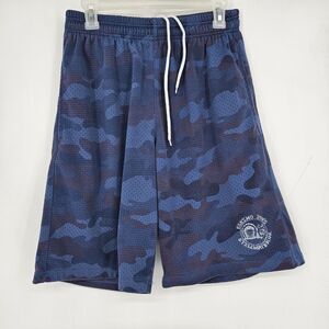 Vintage Eskimo Joes Shorts Mens Medium Camouflage Y2K Rare Mesh